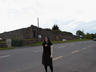 Some castle, Ireland - This is Karen in front of t...