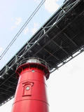 The Little Red Lighthouse under the Great Gray Bri...
