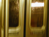 The R train, heading home from Brooklyn...