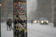The first blizzard of 2005, NYC...