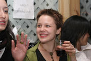 Anna's birthday, Earth Matters, Ludlow St., NYC...